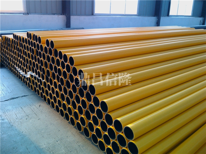上海钢丝网骨架聚乙烯复合管--黄色